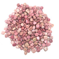 50g Bulk Natural Rhodonite Stone Quartz Crystals Gravel Chips Rock Minerals Fish Tank Garden Aquarium Healing Home Decoration Cables Converters