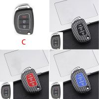 fvdbsdv Flip Fold Key Car Key Case Cover for Hyundai I20 IX25 IX35 IX45 I10 I20 I30 HB20 Elantra Solaris Sonata Santa Fe Sport Tucson