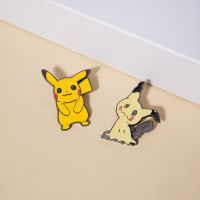 Pokemon Pikachu Ghost Hard Enamel Pin Kawaii Mimikyus Brooch Cartoon Anime Game Elf Badge For Backpack Fans Collect Jewelry Gift