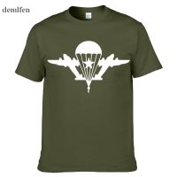 ชายแขนสั้นเสื้อยืด MenRussian Paratroopers VDV ผู้ชายเสื้อยืดฤดูร้อนผ้าฝ้าย O-คอ Tees Tops