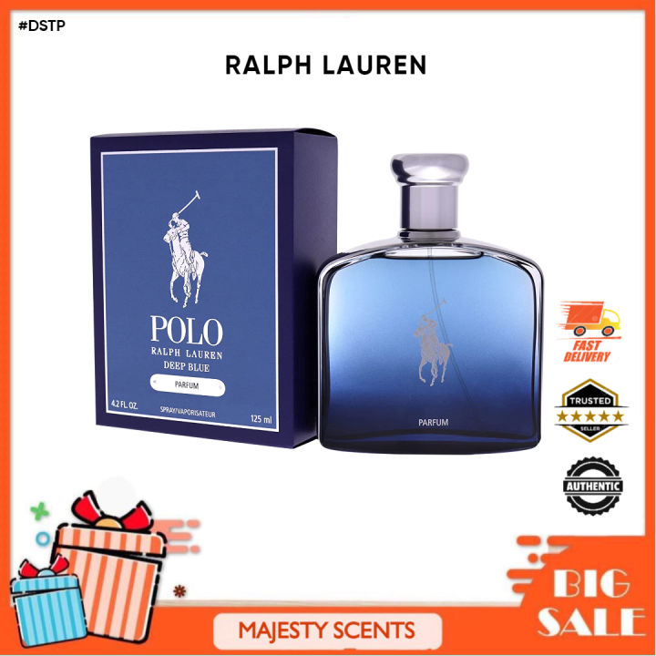 Perfume for men Ralphs Laurens Polos Deep Blue Men 4.2 oz Parfum Spray ...