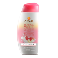 CCARE RENEWAL WHITE with MILK YOGURT VITAMIN UV BODY LOTION (200 ml)