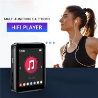 เครื่องเล่น MP3 1.8นิ้ว Full Touch Screen HiFi BT เครื่องเล่น MP4พร้อมลำโพงในตัวมินิเครื่องเล่นเพลงแบบพกพารองรับวิทยุ Fm/ เครื่องบันทึก Ebook/ การเล่นวิดีโอ