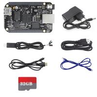 For Beaglebone Black AM3358 512MB+4GB EMMC Board with TTL Line+Network Cable+32G SD Card+Power