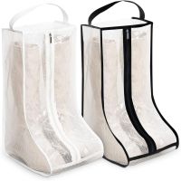 Portable Rain Boots Storage Bag Dust-proof Shoes Organizer Zipper Pouch Travel Shoes Protection Holder Bag Closet Organizer Bag Rain Boots