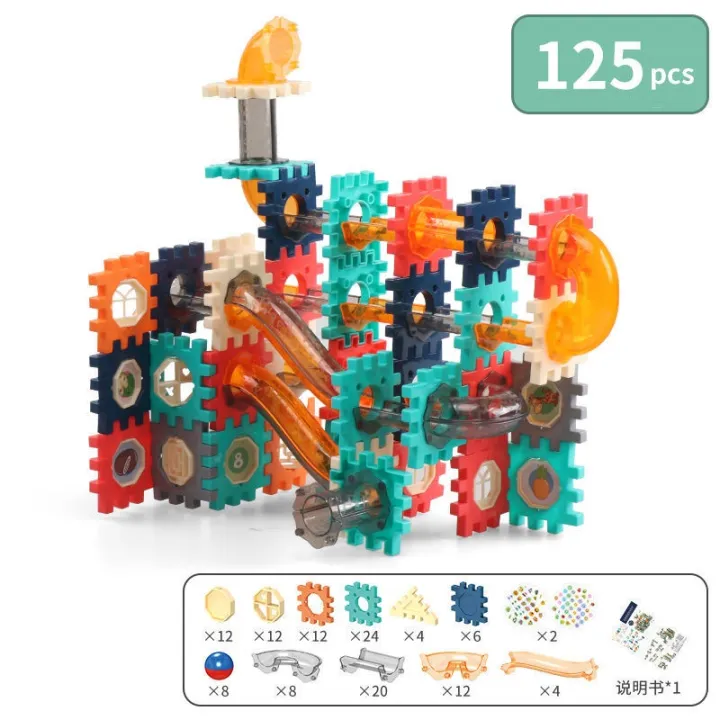 marble-race-run-big-building-blocks-funnel-slide-blocks-kids-diy-assemble-plastic-bricks-toys-for-children-boys-christmas-gift