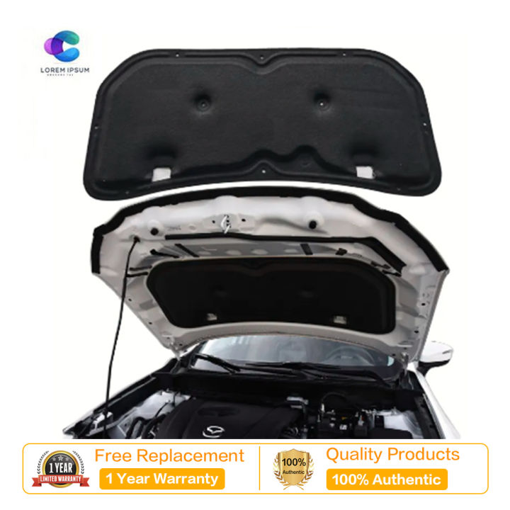 Car hood insulation cover for mazda CX-3 front engine cover CX3