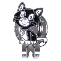 ◑ Kitten animal ball mark golf cap clip marker golf cap clip