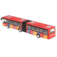 TOOYFUL 1:64 Scale Alloy Pull Back Vehicle Bus Diecast Toy Gift for Kids