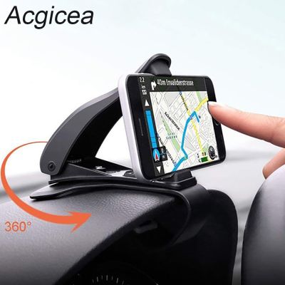 Car Holder Clip Mount for iPhone 13 12 8 pro Adjustable Dashboard Navigation