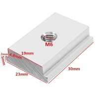 5ชิ้น M6/ M8น็อตสล็อต T-Track ตัวเลื่อนน็อตสำหรับงานไม้ตัวยึดช่องเครื่องมือ