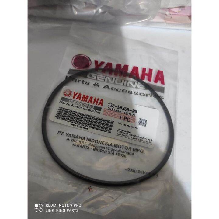 ORING RUMAH KOPLING RX KING ORING FRICTION ORIGINAL 132-E6369-00