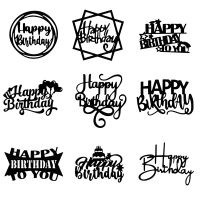 Various Happy Birthday Letters Metal Cutting Dies Stencils for Diy Scrapbooking Decora Embossing Handcraft Die Cutting Template