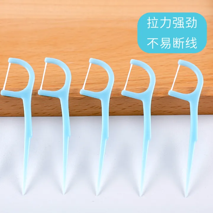 Japan imported DAISO dental floss sign frontend dental floss backend