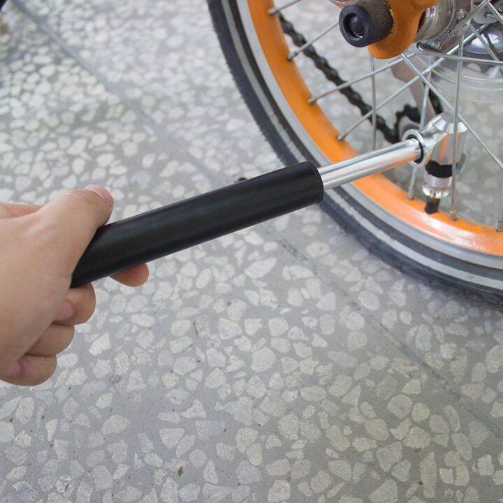 Bicycle Pump, 300 PSI Mini Bike Pump, Manual Pump, with Needle and