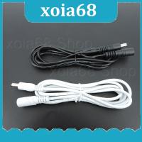 xoia68 Shop 10x 1/1.5/5m white black DC Power supply Male to female connector Cable Extension Cord Adapter Plug 20 22awg 5.5x2.1mm for strip