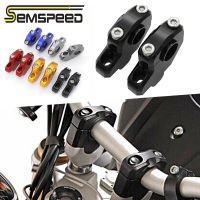 SEMSPEED แท่งไรเซอร์ติดมือจับรถจักรยานยนต์ขนาด22มม.,แคลมป์ยึดมือจับสำหรับ Honda ADV 160 150 PCX160 PCX150 PCX125สำหรับ XADV Click Vario