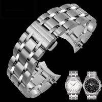 ☁✙ 22 มม. 23 มม. 24 มม. สแตนเลสสตีลนาฬิกาสำหรับ Tissot T035 Couturier สายนาฬิกายี่ห้อ Watchband T035617 T035439A สร้อยข้อมือ