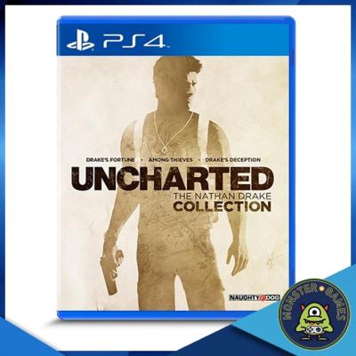 Uncharted The Nathan Drake Collection Ps4 แผ่นแท้มือ1!!!!! (Ps4 games)(Ps4 game)(เกมส์ Ps.4)(แผ่นเกมส์Ps4)(Uncharted Collection Ps4)