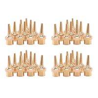 100Pcs 1/2 Inch DN15 Brass Jet Straight Adjustable Fountain Water Spray Nozzles Pool Nozzles Garden Landscape Decoration