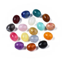 50pc Acrylic Beads Imitation Gemstone Style Barrel Mixed Color 13x10mm Hole: 2mm