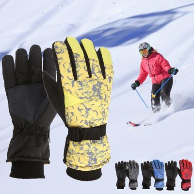 【LZ】♂☒❈  Luvas de esqui de inverno quente luvas de snowboard luvas de equitação da motocicleta luvas de neve à prova de vento