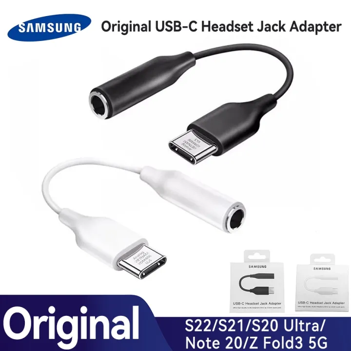 Samsung Usb Type C To 3.5mm Aux Jack Headphones Adapter For Galaxy S22