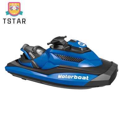 รีโมทคอนโทรล Fast Racing เรือความเร็วสูง2.4Ghz ควบคุมเรือน้ำฤดูร้อน Water Play Speedboat【cod】