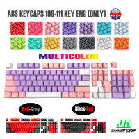 คีย์แคป(ไม่ใช่คีย์บอร์ด) อังกฤษ KEYCAPS ABS ENG(ONLY) OEM มีหลายสี ไฟทะลุ For Mechanical Keyboard