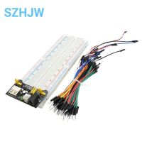 【YF】﹊✻✴  3.3V/5V MB102 Breadboard Module MB-102 830 Points Prototype  kit  65 Wires Wholesale