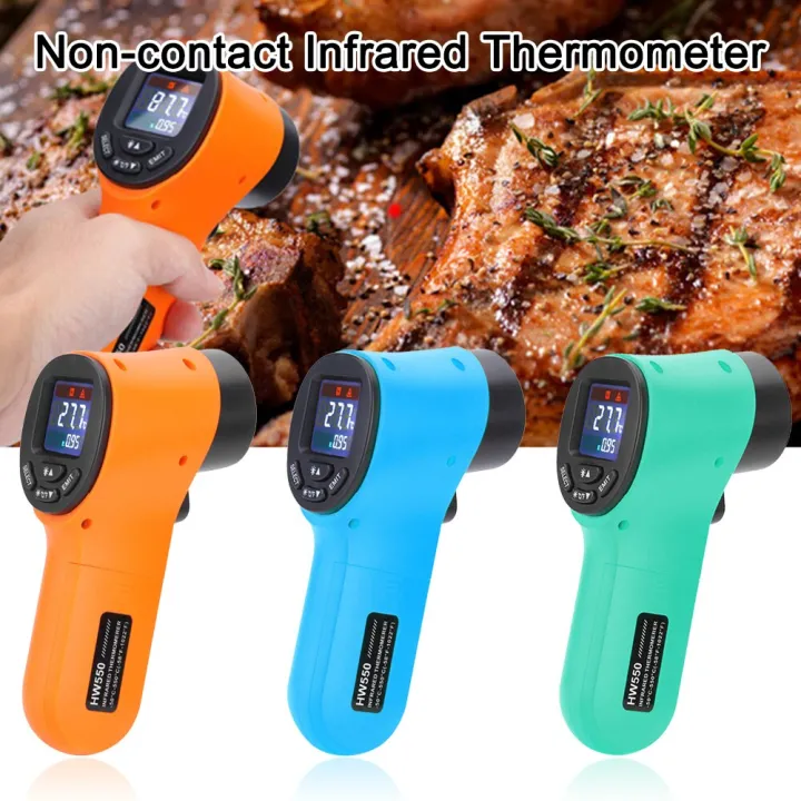 Handheld Infrared Thermometer 50550°C BBQ Meat Milk Food Temperature
