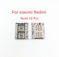 2-10 ชิ้นสําหรับ xiaomi Redmi Note 10 Pro ซิมการ์ดอ่านถาด Micro SD Memory Card Holder Slot Flex Cable Original Repair Parts