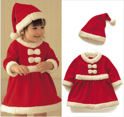 [COD] ซานตาคลอสเสื้อผ้าเสื้อผ้าคริสต์มาสแต่งตัวเด็กแต่งตัวชุดการแสดงเด็กชายและเด็กหญิงกำมะหยี่สีทอง