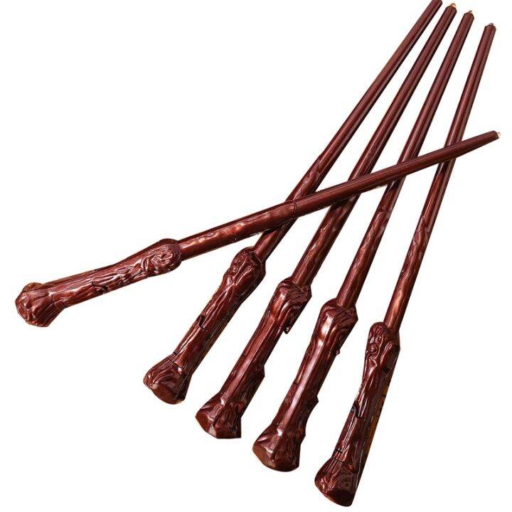 20-pcs-wizard-wand-sound-illuminating-toy-wand-14-2-inch-brown-for-kids-girls-boys-costume-cosplay-accessory-halloween-party