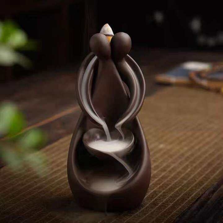 MAC Backflow Incense Burner Ceramic Incense Holder Sandalwood Incense