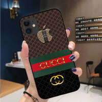 Gucci Soft ซิลิโคนโทรศัพท์ Case สำหรับ Iphone 14 13 11 12 Pro Max 7 Plus 8 Plus 6 6S Plus Max X XS XR 12 13 Mini SE 2020ปกปลอก