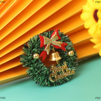 FOO 1:6 dollhouse Miniature Christmas Garland พวงหรีดรุ่นตุ๊กตาของเล่นคริสต์มาส