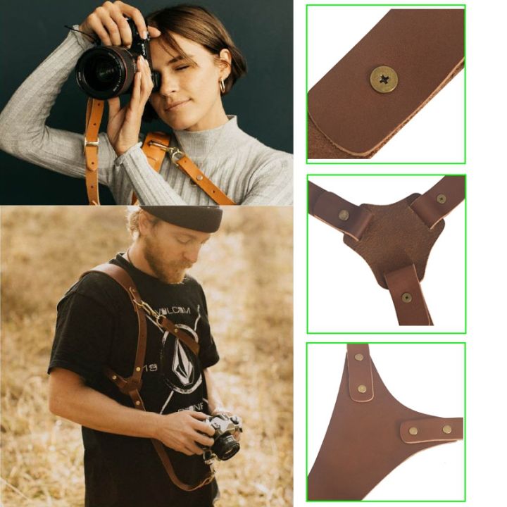 camera-strap-leather-double-shoulder-leather-harness-strap-photography-gear-for-dslr-slr-camera