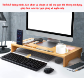 Kệ Đỡ Nâng Màn Hình Máy Tính Monitor iMac Macbook Laptop Để Bàn Làm Việc