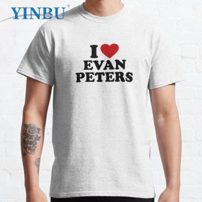 Evan Peters 02 Printed Yinbu T Shirts High Quality MenS Short Sleeve T-Shirt Graphic Tee 【Size S-4XL-5XL-6XL】