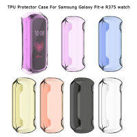 TPU เคสสำหรับ Samsung Galaxy Fit-E SM-R375สมาร์ทสายรัดข้อมือรอยขีดข่วนหลักฐานคุ้มครองเต็มรูปแบบปกเชลล์สำหรับ Fite SMR375