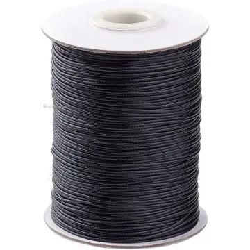 Korea Wax Cord,1mm Blue Waxed Polyester Cord,braided Thread Wax Rope  Macrame Cord Beading String Bracelets Necklace Jewelry Making 20 Yards 