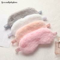 [L.W.F 2022]☑[24Hs การจัดส่ง] Sleep Eye Mask น่ารัก Plush การ์ตูน Travel Rest Eye Shadow Band Eye Patch Sleeping Blindfold Eye Patch