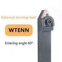 1pc WTENN1616H16 WTENN2020K16 WTENN2525M16 External Triangul Turning Tool Holder TNMG คาร์ไบด์แทรกเครื่องกลึงชุดเครื่องมือตัด