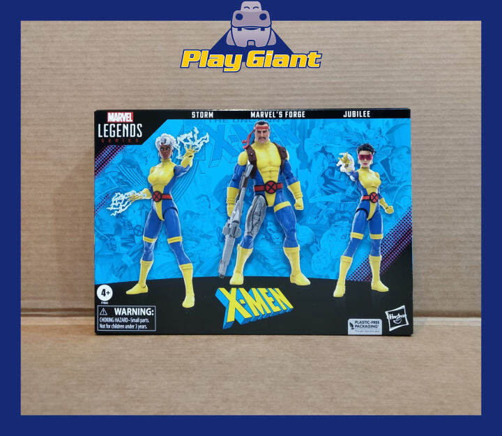Marvel Legends Series - Marvel's Forge, Storm, & Jubilee Figu 15 Cm