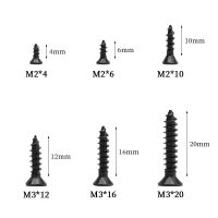 20/50 Buah M2 M3 Kecil Mikro Karbon Baja Lintas Phillips Datar Countersunk Pan Kepala Diri Penyadapan Kayu Sekrup Mesin Laptop Sekrup