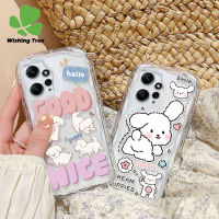 เคสสำหรับ Redmi Note 12 / 12 Pro/11S / 11 Pro / 10 / 10S/10S / 10 Pro / 10 Pro Max/9S / 9 Pro Max/8เคสขอบลอนการ์ตูนรูปสุนัขน่ารักลาย3มิติฝาหลังซิลิโคนนิ่มกันกระแทก/8 Pro