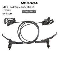 MEROCA เบรคจักรยาน HD-M800 MTB,เบรคน้ำมันเบรคจักรยานเสือภูเขาลูกสูบคู่ดิสก์เบรกไฮดรอลิก