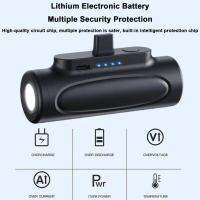 ไฟฉาย Lumens สูง5000Mah ชาร์จศัพท์ไฟฉายไฟฉายแบบชาร์จไฟ Lumens สูงชาร์จศัพท์แบบพกพาแสงแฟลช