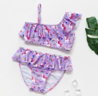 3 16Y Unicorn Two piece Grils Swimwear 2022 High Quality Children Swimwear Girls Swimsuit Bikini Set 9055